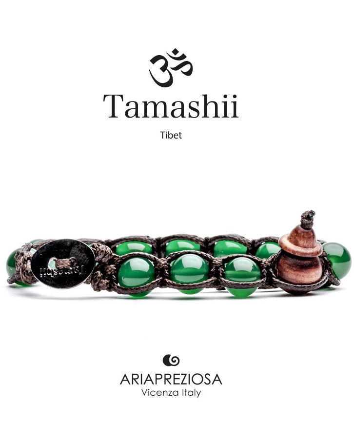Tamashii Bracciale Agata Verde